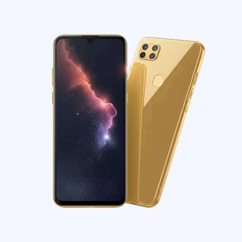 Смартфон Zyra Mobile MIX3 (золотистый, ОЗУ 8 ГБ, память 256 ГБ)